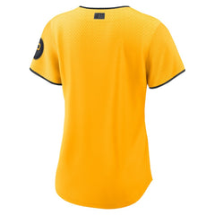 Pittsburgh Pirates Women's City Connect Replica Jersey - Gold | Nike