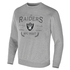 Las Vegas Raiders NFL x Darius Rucker Collection Pullover Sweatshirt - Heather Gray sale
