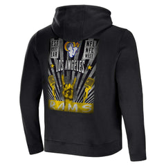 Los Angeles Rams NFL x Darius Rucker Collection Rocker Full-Zip Hoodie - Black outlet