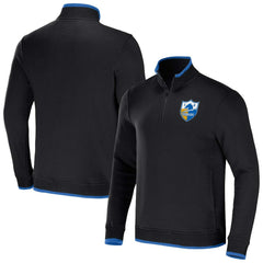 Los Angeles Chargers NFL x Darius Rucker Collection Logo Quarter-Zip Top - Black for sale