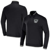 Las Vegas Raiders NFL x Darius Rucker Collection Logo Quarter-Zip Top - Black discount