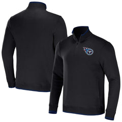 Tennessee Titans NFL x Darius Rucker Collection Logo Quarter-Zip Top - Black outlet