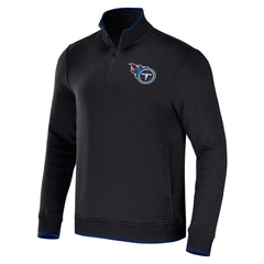 Tennessee Titans NFL x Darius Rucker Collection Logo Quarter-Zip Top - Black outlet