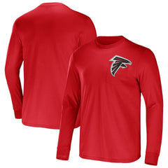 Atlanta Falcons NFL x Darius Rucker Collection Team Long Sleeve Pocket T-Shirt - Red on sale