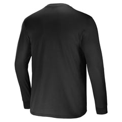 Carolina Panthers NFL x Darius Rucker Collection Team Long Sleeve Pocket T-Shirt - Black discount