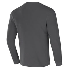 New Orleans Saints NFL x Darius Rucker Collection Long Sleeve Thermal T-Shirt - Charcoal on sale