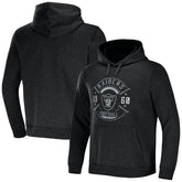 Las Vegas Raiders NFL x Darius Rucker Collection Radar Pullover Hoodie - Heather Charcoal on sale