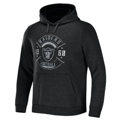 Las Vegas Raiders NFL x Darius Rucker Collection Radar Pullover Hoodie - Heather Charcoal on sale