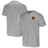 Chicago Bears NFL x Darius Rucker Collection Henley T-Shirt - Heather Gray sale