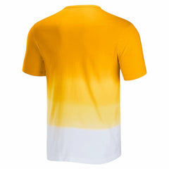 Los Angeles Rams NFL x Darius Rucker Collection Dip Dye Pocket T-Shirt - Gold/White cheap
