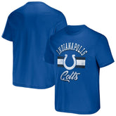 Indianapolis Colts NFL x Darius Rucker Collection Stripe T-Shirt - Royal outlet