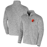 Cleveland Browns NFL x Darius Rucker Collection Fleece Full-Zip Jacket - Heather Gray sale