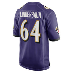 Tyler Linderbaum Baltimore Ravens Player Game Jersey - Purple | Nike cheap