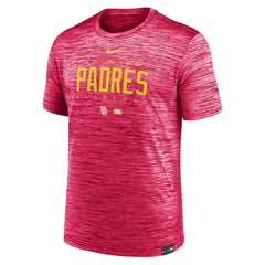 San Diego Padres City Connect Velocity Practice Performance T-Shirt - Pink | Nike