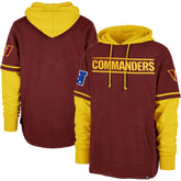 Washington Commanders '47 Shortstop Pullover Hoodie - Burgundy online