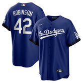 Jackie Robinson Los Angeles Dodgers City Connect Replica Player Jersey - Royal | Nike