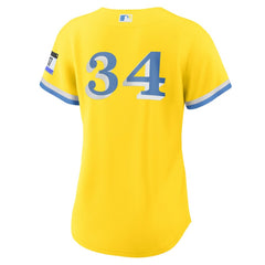 David Ortiz Boston Red Sox Women's City Connect Replica Player Jersey - Gold | Nike