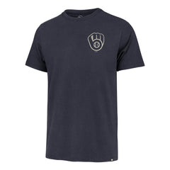 Milwaukee Brewers Turn Back Franklin T-Shirt - Navy | 47 brand