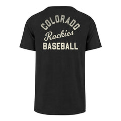 Colorado Rockies Turn Back Franklin T-Shirt - Black | 47 brand