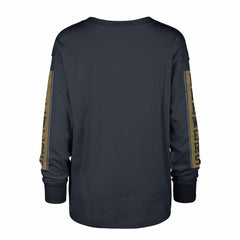 Milwaukee Brewers Women's Statement Long Sleeve T-Shirt - Navy | 47 brand