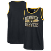 Milwaukee Brewers Winger Franklin Tank Top - Navy | 47 brand