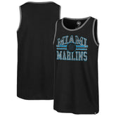 Miami Marlins Winger Franklin Tank Top - Black | 47 brand