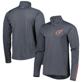 Arizona Cardinals MSX by Michael Strahan Half-Zip Pullover - Charcoal outlet