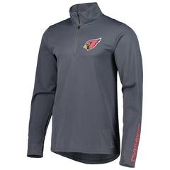 Arizona Cardinals MSX by Michael Strahan Half-Zip Pullover - Charcoal outlet