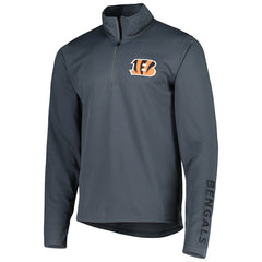 Cincinnati Bengals MSX by Michael Strahan Half-Zip Pullover - Charcoal online