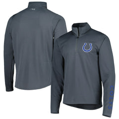 Indianapolis Colts MSX by Michael Strahan Half-Zip Pullover - Charcoal cheap
