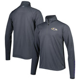 Baltimore Ravens MSX by Michael Strahan Half-Zip Pullover - Charcoal on sale