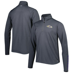 Baltimore Ravens MSX by Michael Strahan Half-Zip Pullover - Charcoal on sale