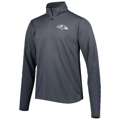 Baltimore Ravens MSX by Michael Strahan Half-Zip Pullover - Charcoal on sale