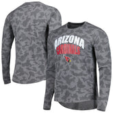 Arizona Cardinals MSX by Michael Strahan Performance Camo Long Sleeve T-Shirt - Gray discount