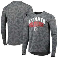Atlanta Falcons MSX by Michael Strahan Performance Camo Long Sleeve T-Shirt - Gray outlet