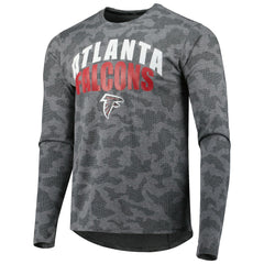 Atlanta Falcons MSX by Michael Strahan Performance Camo Long Sleeve T-Shirt - Gray outlet