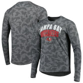 Tampa Bay Buccaneers MSX by Michael Strahan Performance Camo Long Sleeve T-Shirt - Gray on sale