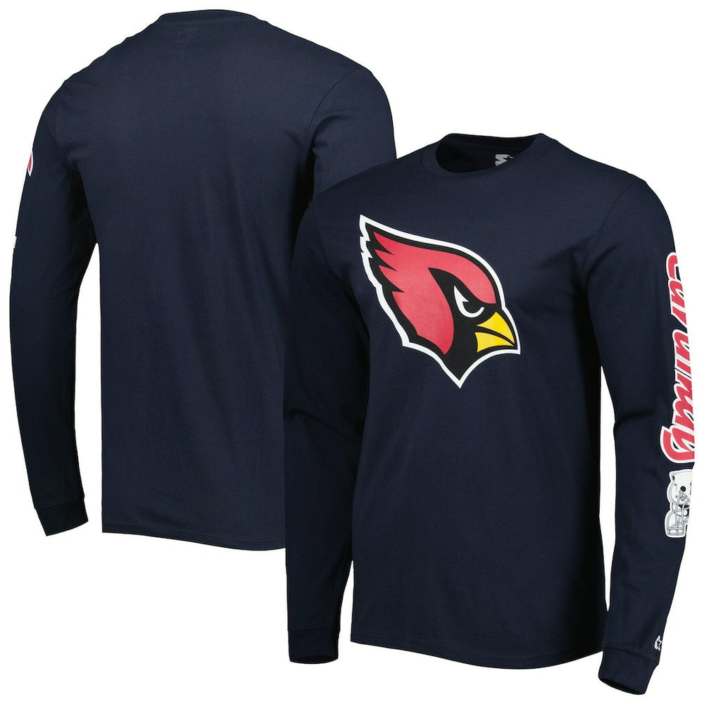 Arizona Cardinals Starter Halftime Long Sleeve T-Shirt - Navy sale