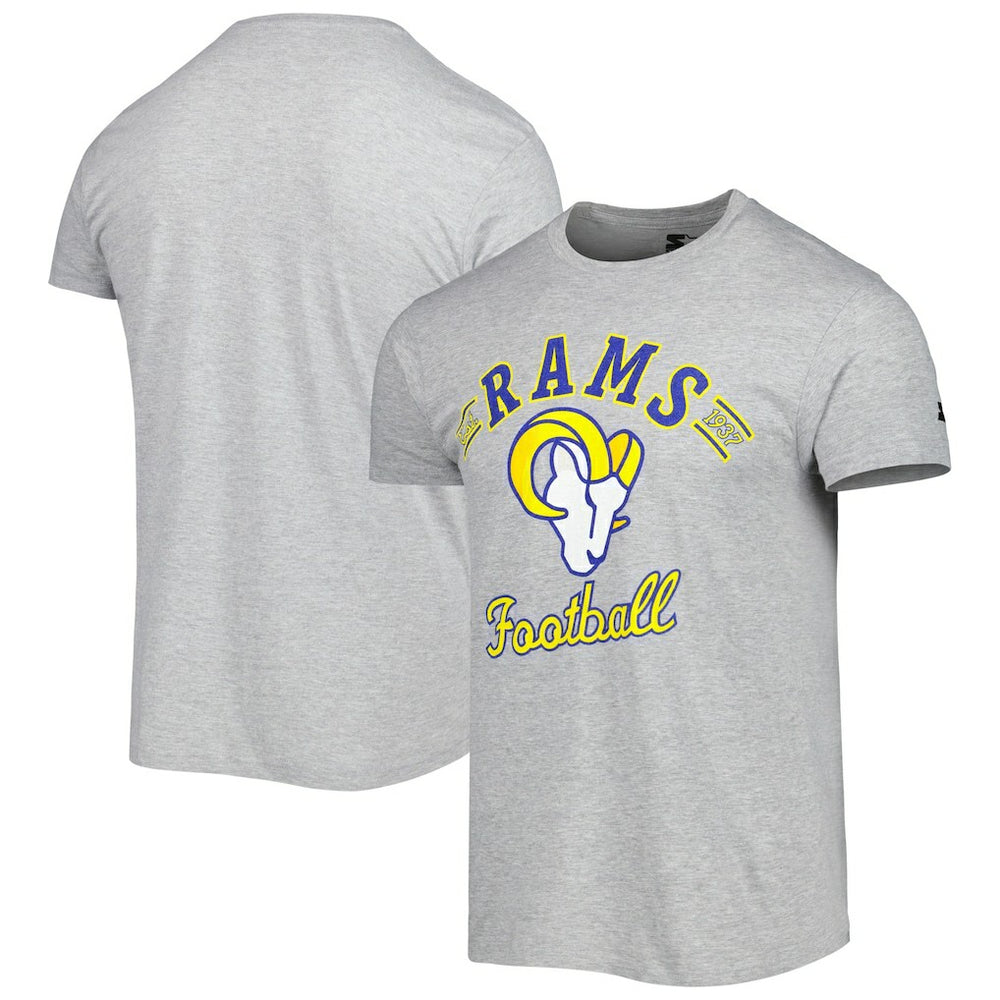 Los Angeles Rams Starter Prime Time T-Shirt - Heathered Gray for sale