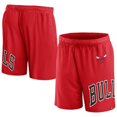 Chicago Bulls Free Throw Mesh Shorts - Red | Fanatics online