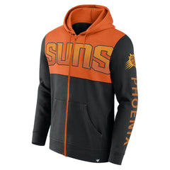 Phoenix Suns Skyhook Colorblock Full-Zip Hoodie - Black/Orange | Fanatics on sale