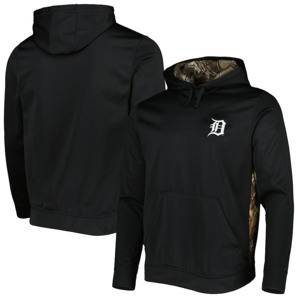 Detroit Tigers Dunbrooke Ranger Pullover Hoodie - Black/Camo