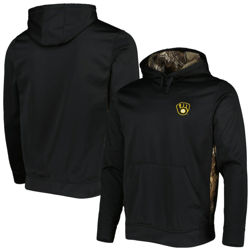 Milwaukee Brewers Dunbrooke Ranger Pullover Hoodie - Black/Camo