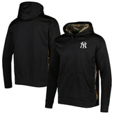 New York Yankees Dunbrooke Ranger Pullover Hoodie - Black/Camo
