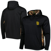 San Diego Padres Dunbrooke Ranger Pullover Hoodie - Black/Camo