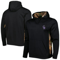 Colorado Rockies Dunbrooke Ranger Pullover Hoodie - Black/Camo