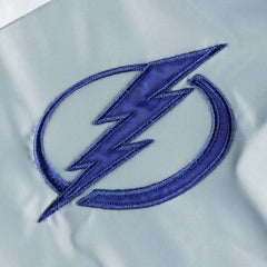 Tampa Bay Lightning Tommy Hilfiger Women's Staci Half-Zip Windbreaker Jacket Blue/Silver