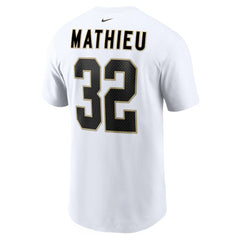 Tyrann Mathieu New Orleans Saints Player Name & Number T-Shirt - White | Nike online