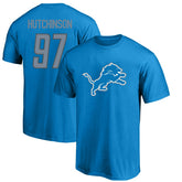 Aidan Hutchinson Detroit Lions Big & Tall Player Name & Number T-Shirt - Blue online