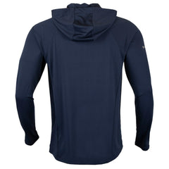 Minnesota Twins Levelwear Zander Insignia Core Quarter-Zip Pullover Hoodie - Navy